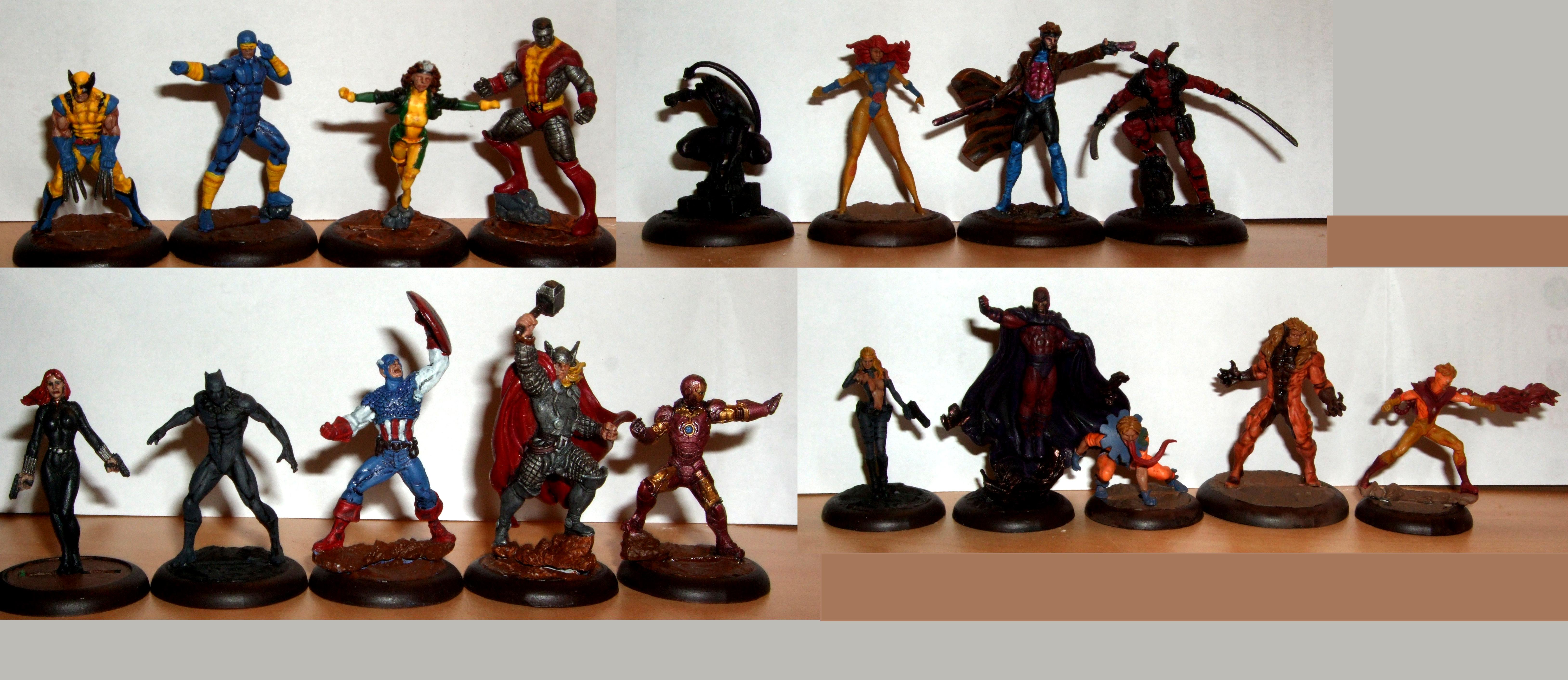 marvel avengers miniatures